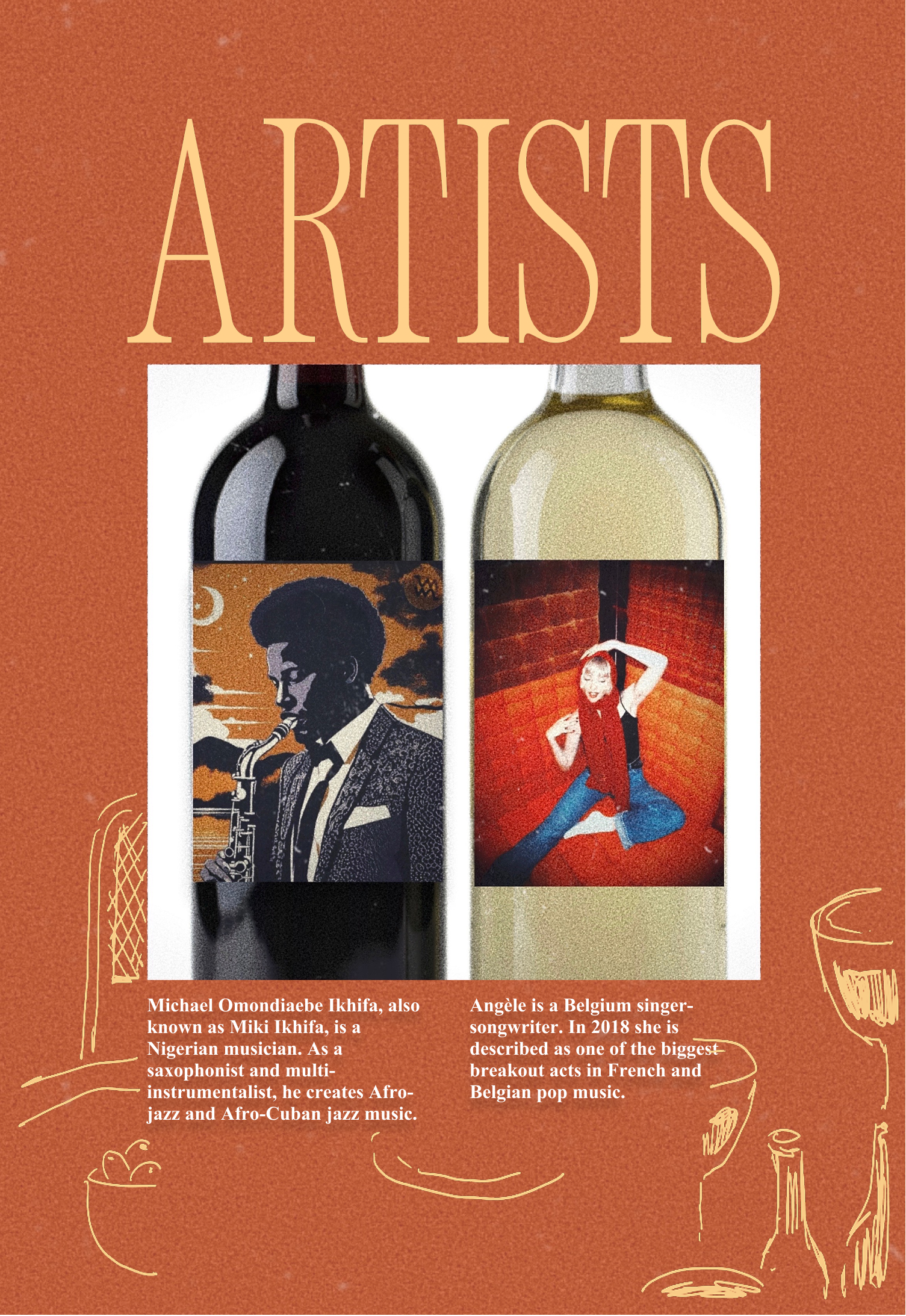 Global artists mobile zine page 2.